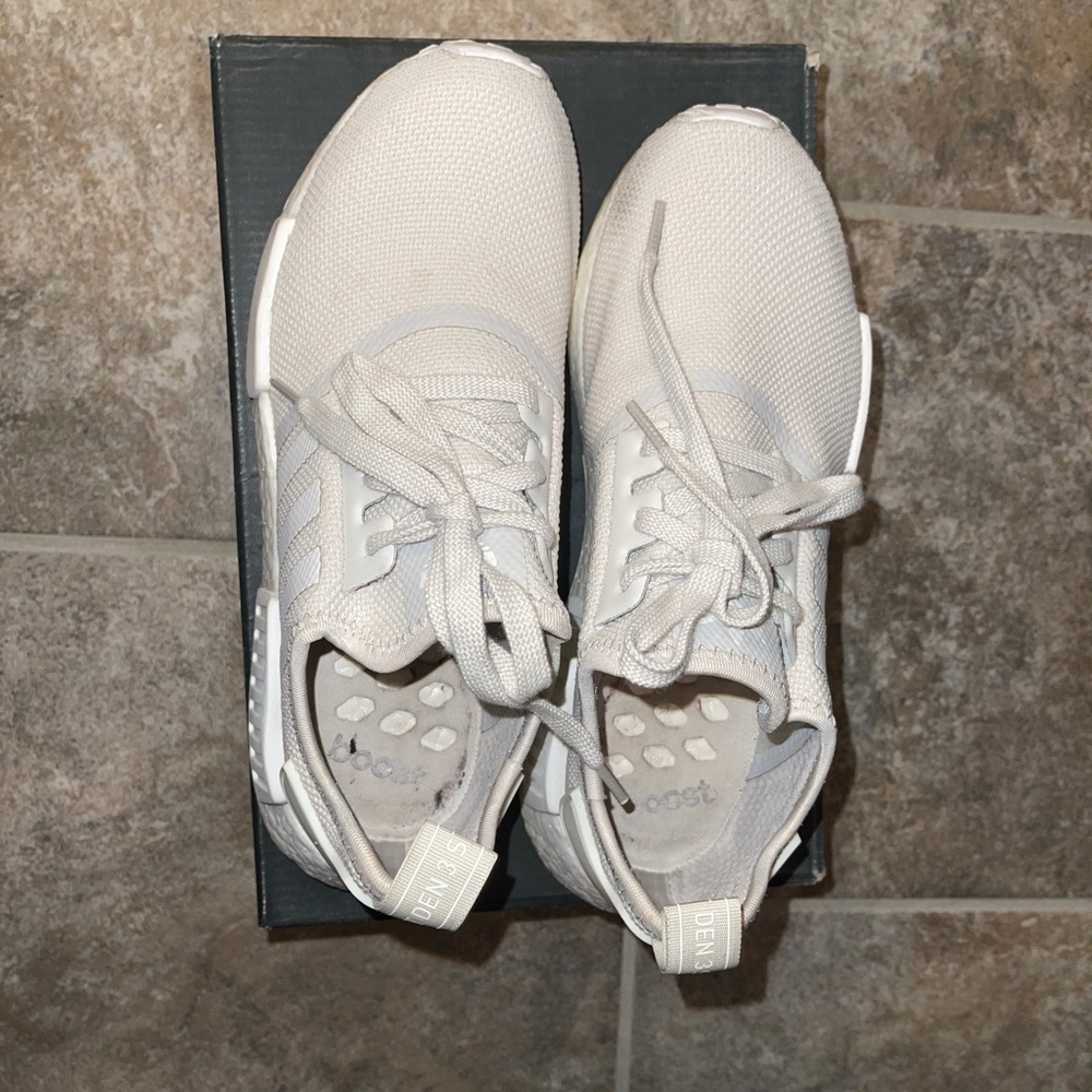 Adidas NRD tennis shoes Nude